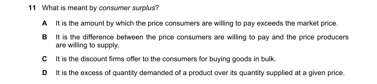 Question 11 from 9708/13/M/J/22