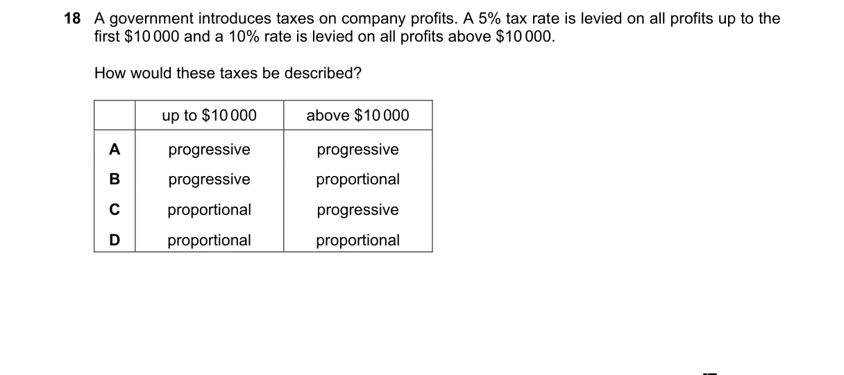 Question 18 from 9708/14/M/J/22