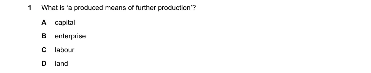 Question 1 from 9708/11/M/J/23