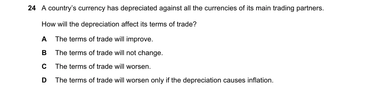 Question 24 from 9708/11/M/J/23