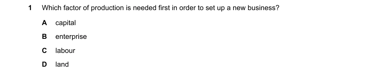 Question 1 from 9708/12/M/J/23