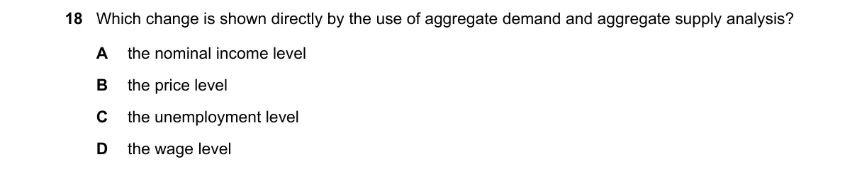 Question 18 from 9708/12/M/J/23