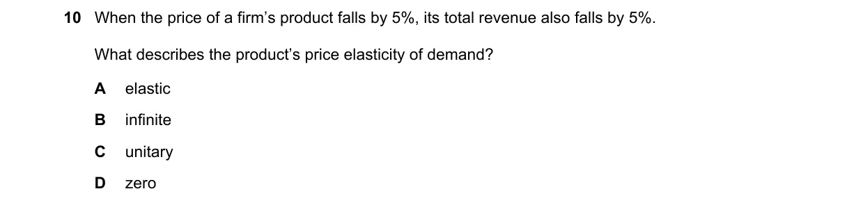 Question 10 from 9708/13/M/J/23