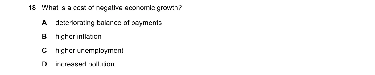 Question 18 from 9708/13/M/J/24