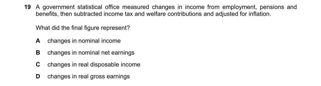 Question 19 from 9708/13/M/J/24