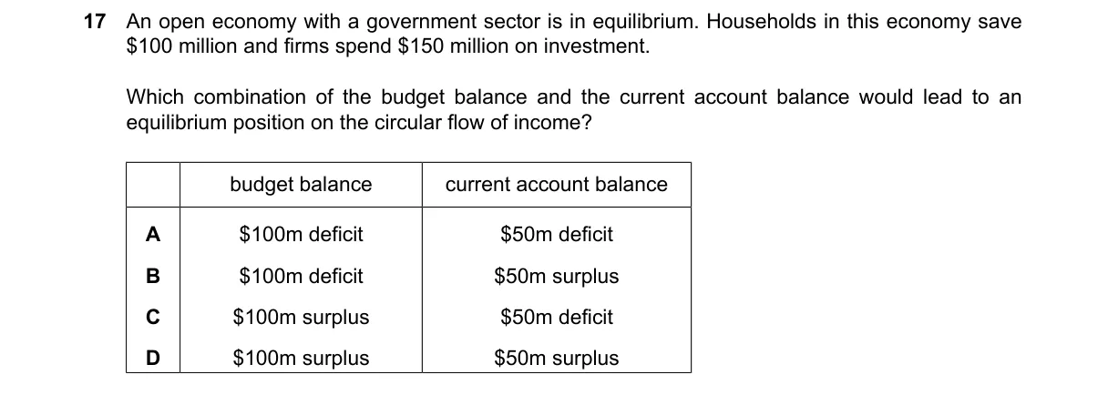 Question 17 from 9708/11/M/J/25