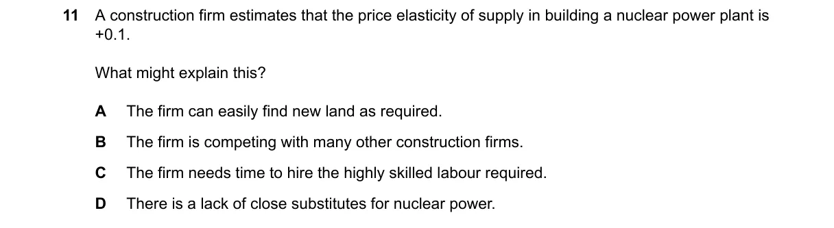 Question 11 from 9708/13/M/J/25