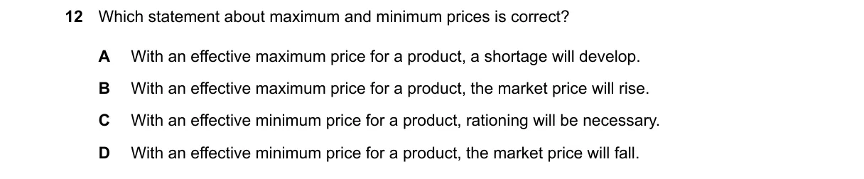 Question 12 from 9708/13/M/J/25