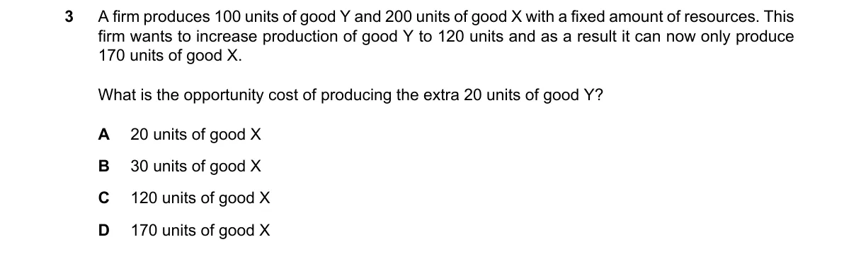 Question 3 from 9708/13/M/J/25
