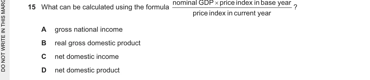 Question 15 from 9708/14/M/J/25