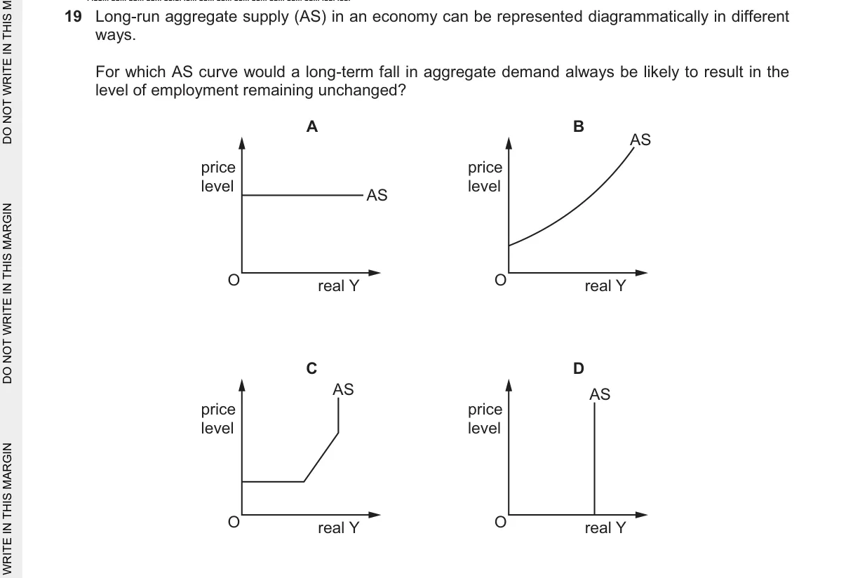 Question 19 from 9708/14/M/J/25