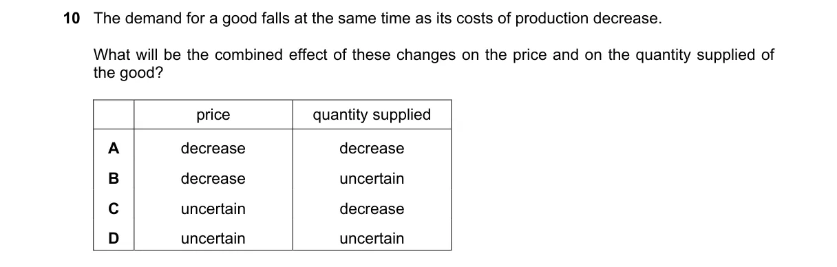 Question 10 from 9708/11/O/N/18