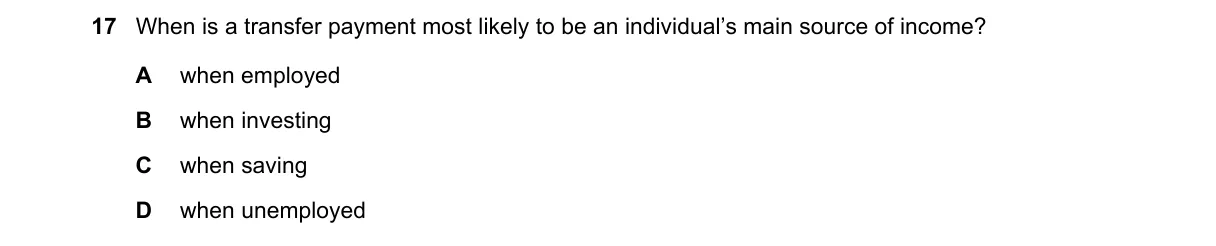 Question 17 from 9708/11/O/N/18