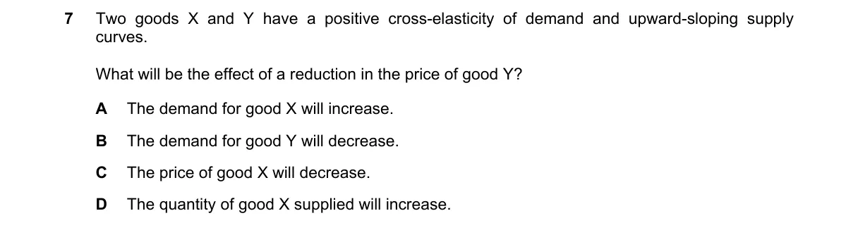 Question 7 from 9708/12/O/N/18