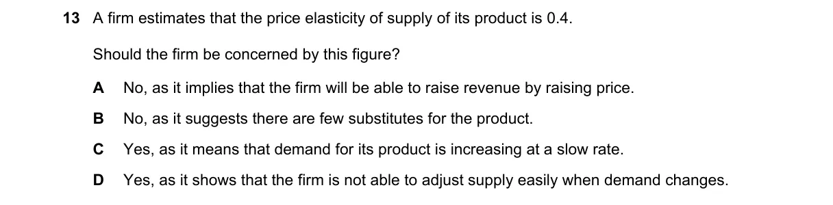 Question 13 from 9708/12/O/N/20