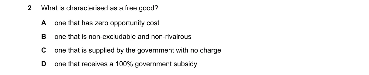 Question 2 from 9708/13/O/N/20
