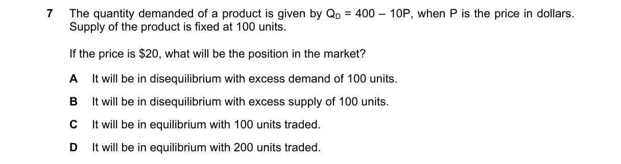 Question 7 from 9708/13/O/N/20