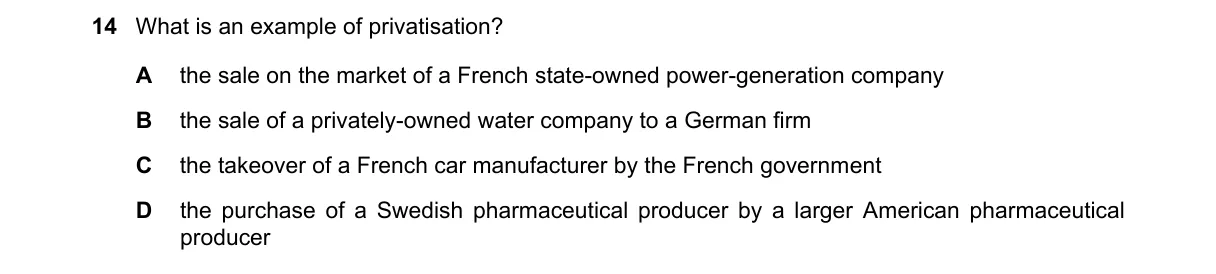 Question 14 from 9708/11/O/N/21