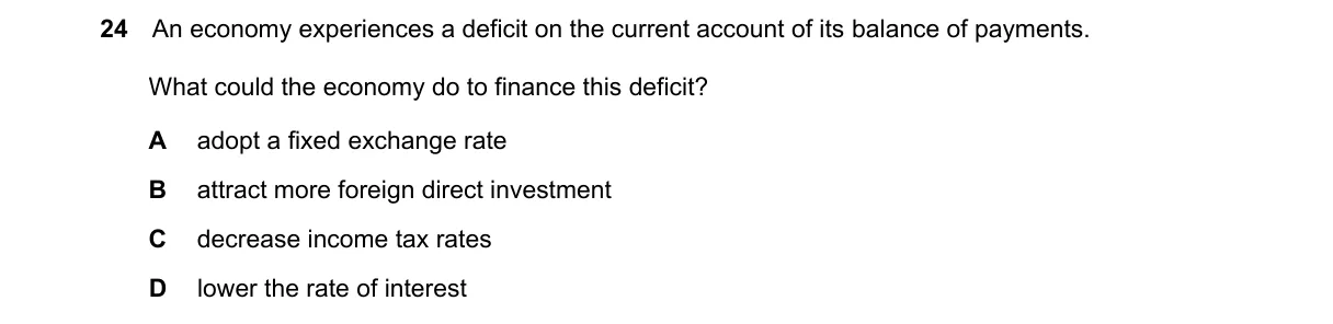 Question 24 from 9708/11/O/N/21
