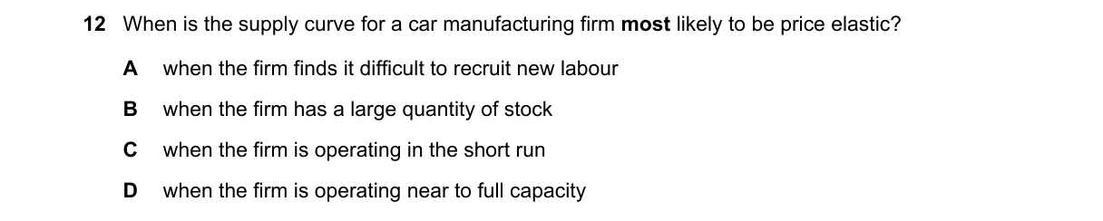 Question 12 from 9708/11/O/N/22