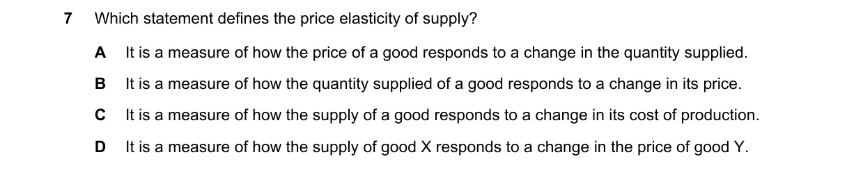 Question 7 from 9708/11/O/N/22