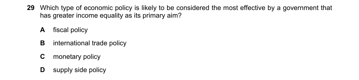 Question 29 from 9708/12/O/N/22