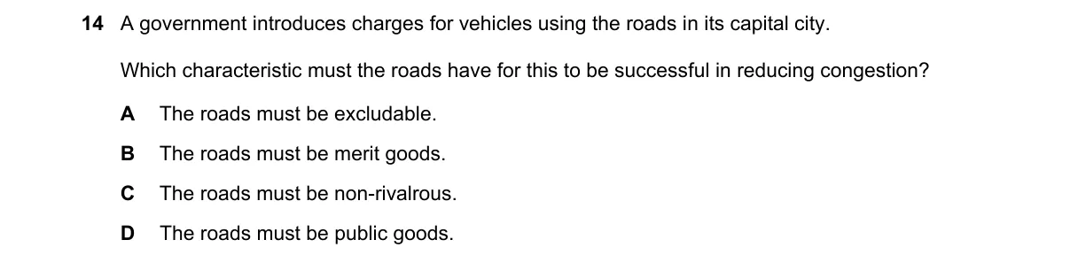 Question 14 from 9708/11/O/N/23