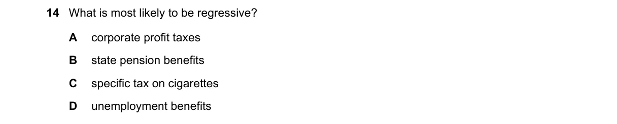 Question 14 from 9708/12/O/N/23