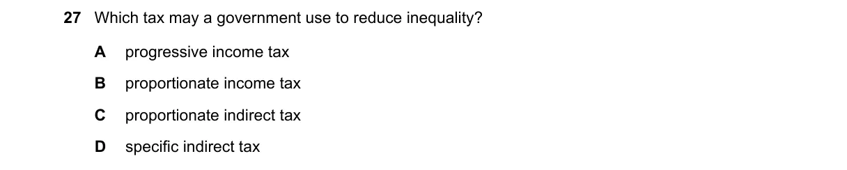 Question 27 from 9708/12/O/N/23