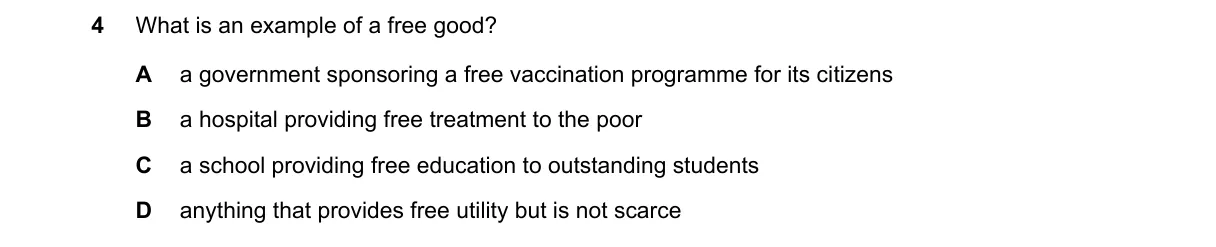 Question 4 from 9708/13/O/N/23