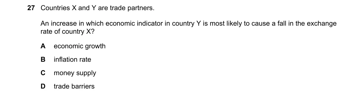 Question 27 from 9708/11/O/N/24