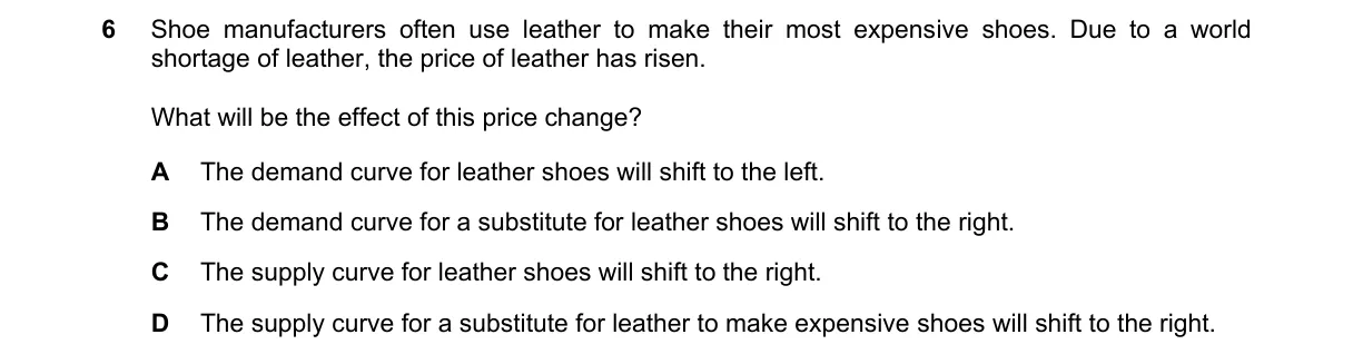 Question 6 from 9708/13/O/N/24