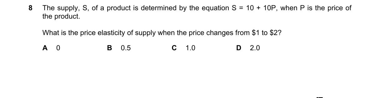 Question 8 from 9708/13/O/N/24